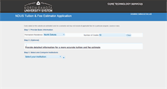 Desktop Screenshot of fees.ndus.edu
